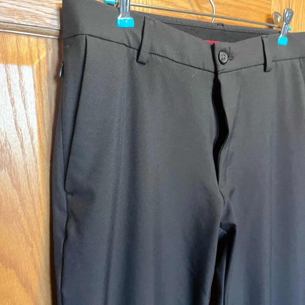 Van Heusen Flex Slim Black Pants - Picture 7 of 7
